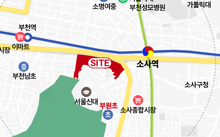 소사역 초역세권